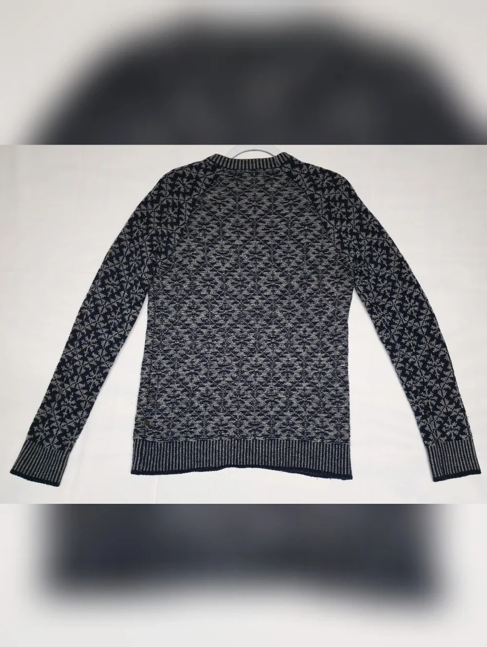 Scotch & Soda Amsterdam Couture Fair Isle Wool Blend Crewneck Sweater